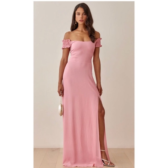 Reformation Gimlet Dress - Size 4 - Pink - Picture 1 of 5